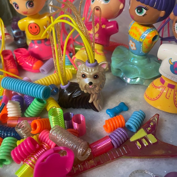 Colorful Vintage Doll Set with Accessories - Picture 16 of 16